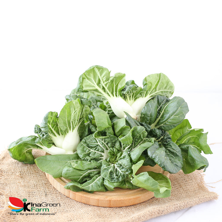 Inagreen Farm Bandung Sayur Pakcoy mini / Naibai Organik 250 Gram