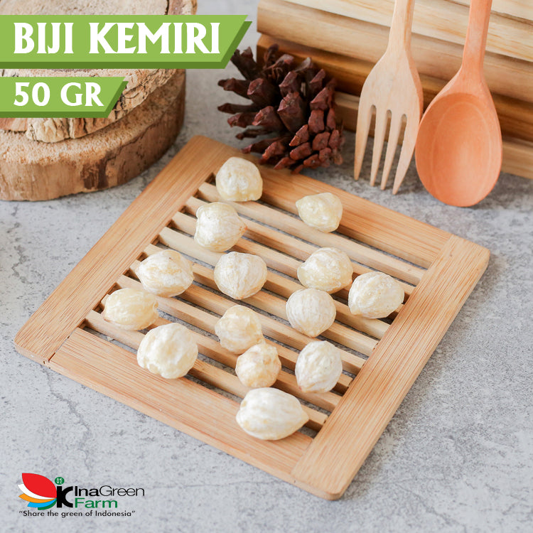 Inagreen Farm Bandung Biji Kemiri 50 Gram