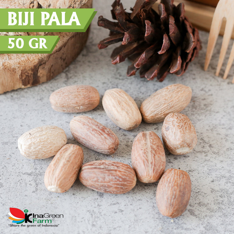 Inagreen Farm Bandung Biji Pala 50 Gram