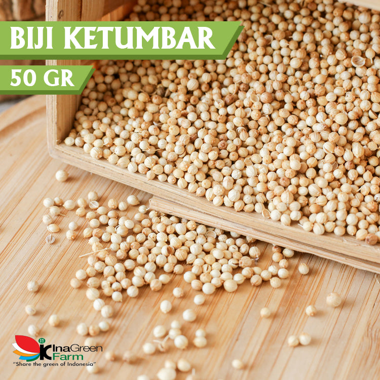 Inagreen Farm Bandung Biji Ketumbar 50 Gram