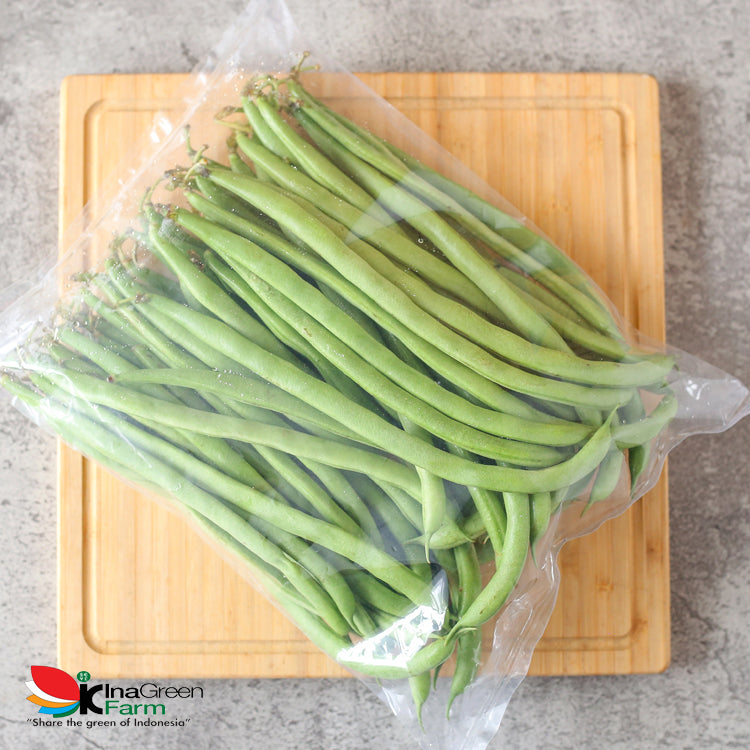 Inagreen Farm Bandung Sayur Buncis Segar 500 Gram