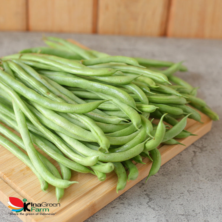 Inagreen Farm Bandung Sayur Buncis Segar 500 Gram