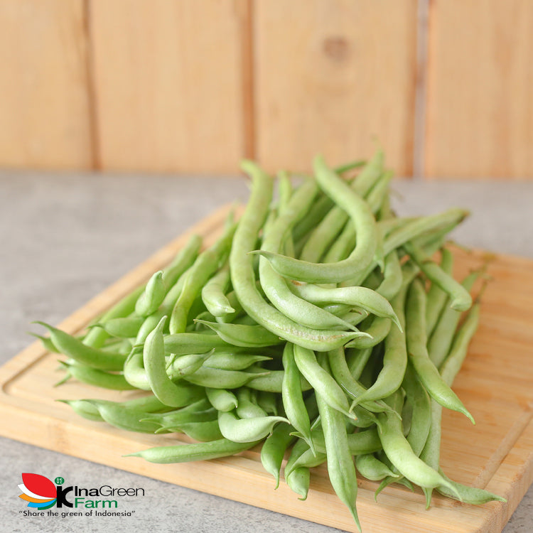 Inagreen Farm Bandung Sayur Buncis Segar 500 Gram