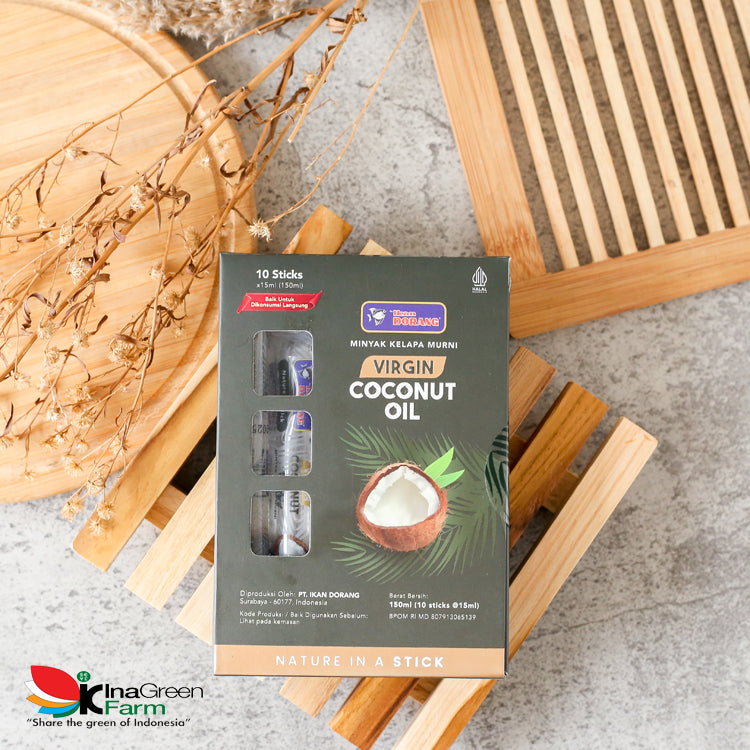 Inagreen Farm Bandung Virgin Coconut Oil in Stick 150ml Ikan Dorang