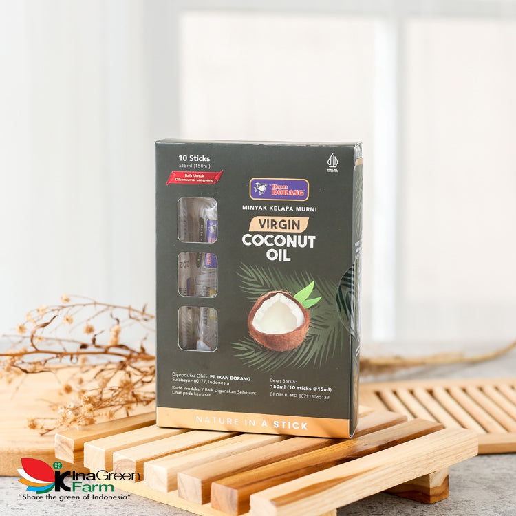 Inagreen Farm Bandung Virgin Coconut Oil in Stick 150ml Ikan Dorang