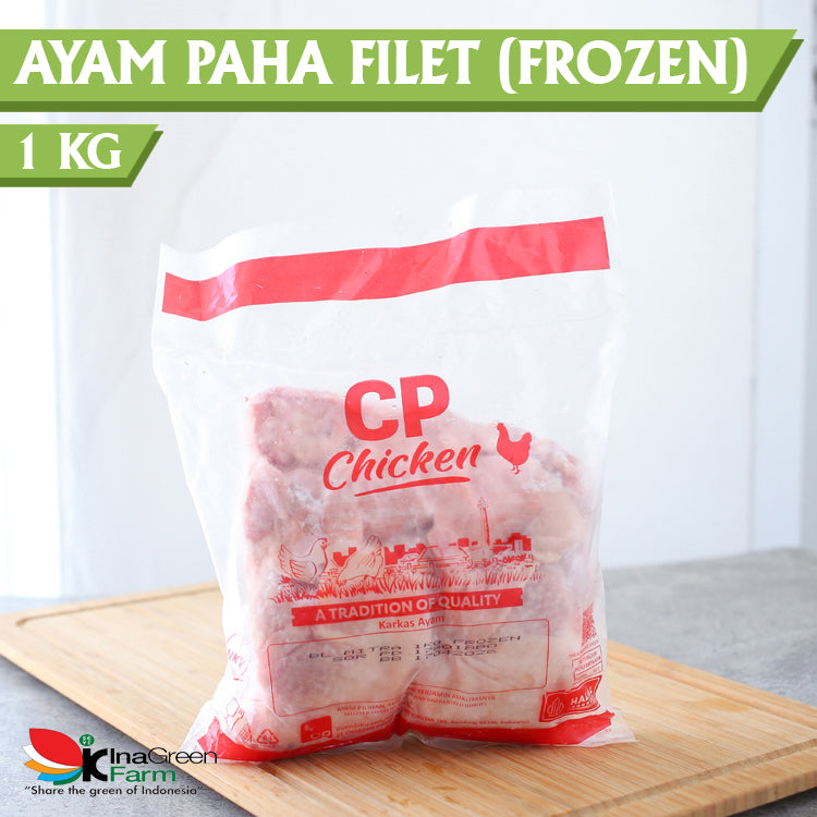 Filet Paha Ayam dengan Kulit Frozen 1 Kg Inagreen Farm