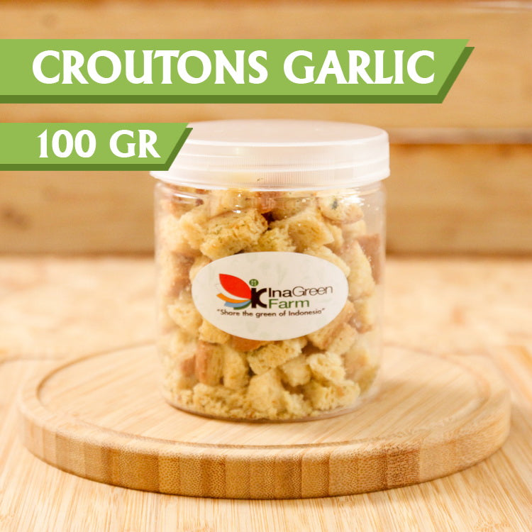 Inagreen Farm Bandung Premium Croutons Garlic untuk Salad