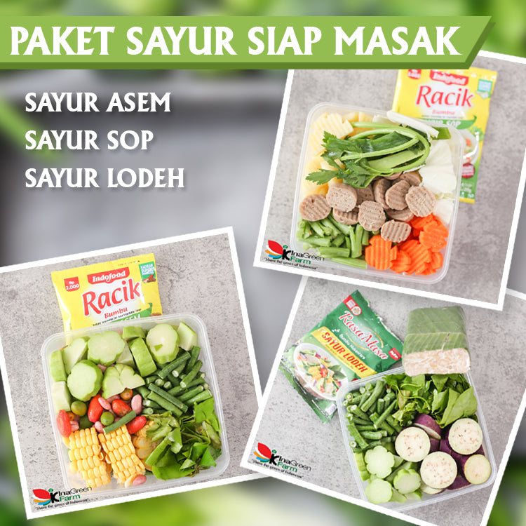 Inagreen Farm Bandung Paket Sayur Siap Masak