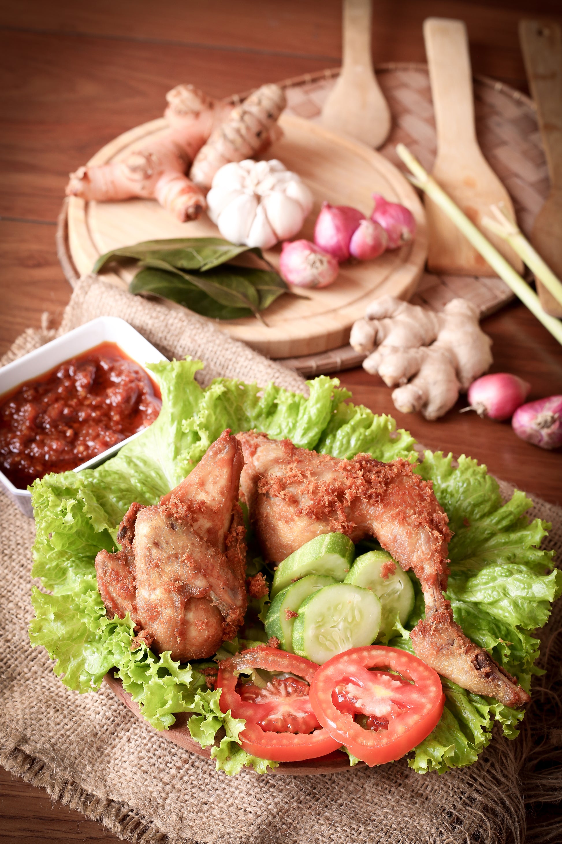 Ayam Ungkep/Marinasi Bumbu Kuning Inagreen